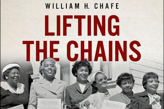 Book jacket detail from Lifting the Chains: The Black Freedom Struggle Since Reconstruction